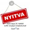 Újranyitás 2020.05.25.-től